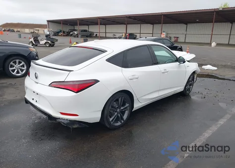 2023 Acura Integra A-Spec z USA, uszkodzony, nr VIN 19UDE4H30PA021414